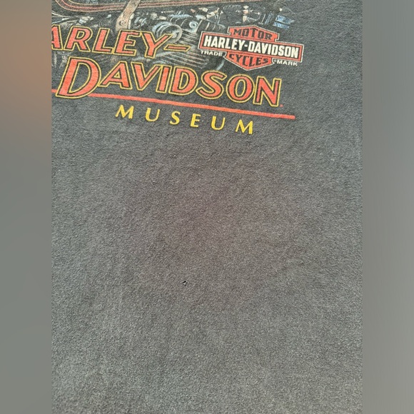 Harley Davidson Men's LS Reflection Tee - Picture 6 of 14